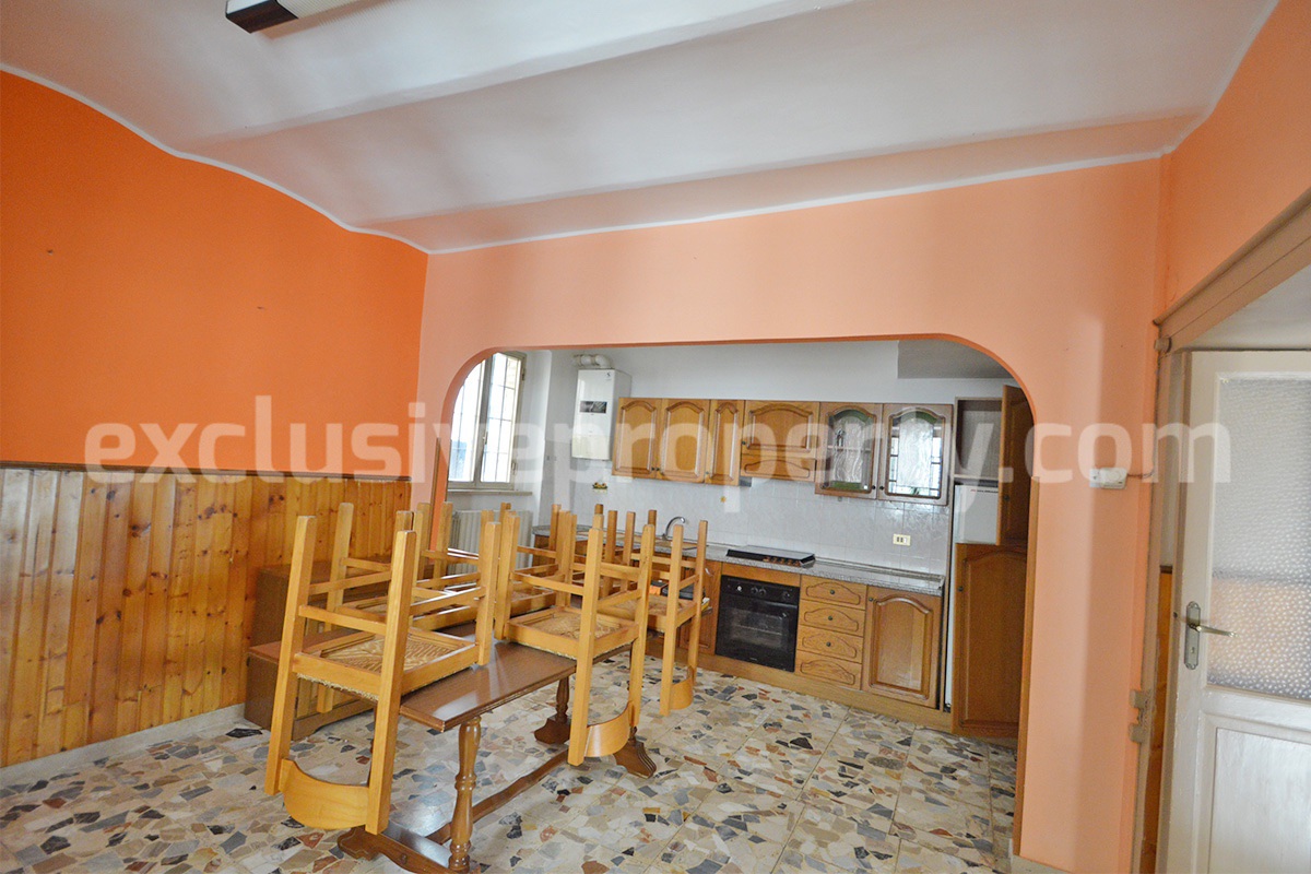 Authentic Italian Home for Sale in Italy - Larino - Molise - Historic Stone House with Original Floors