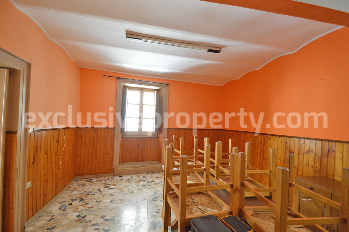 Authentic Italian Home for Sale in Italy - Larino - Molise - Historic Stone House with Original Floors