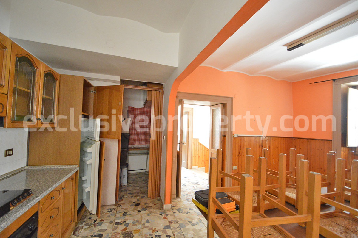 Authentic Italian Home for Sale in Italy - Larino - Molise - Historic Stone House with Original Floors
