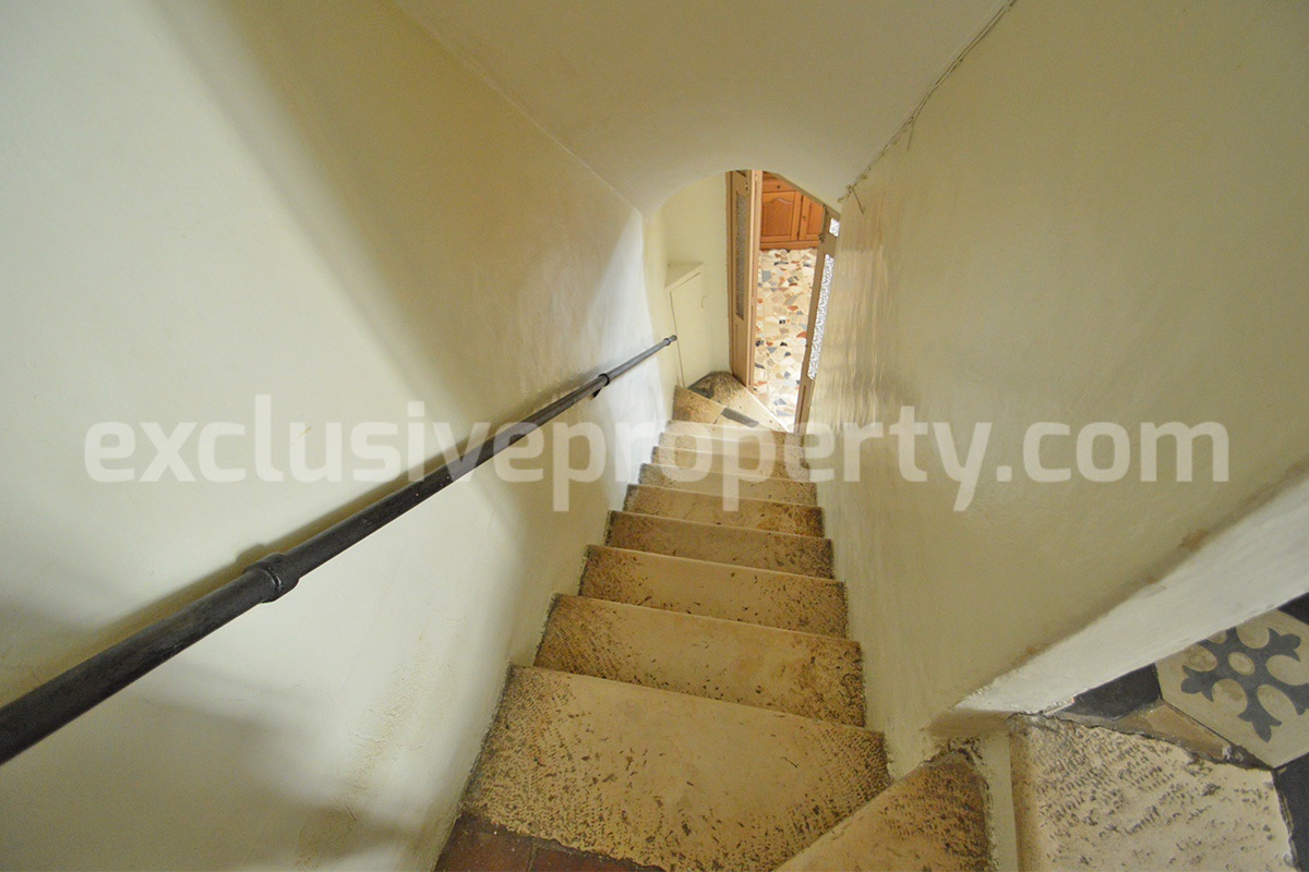 Authentic Italian Home for Sale in Italy - Larino - Molise - Historic Stone House with Original Floors