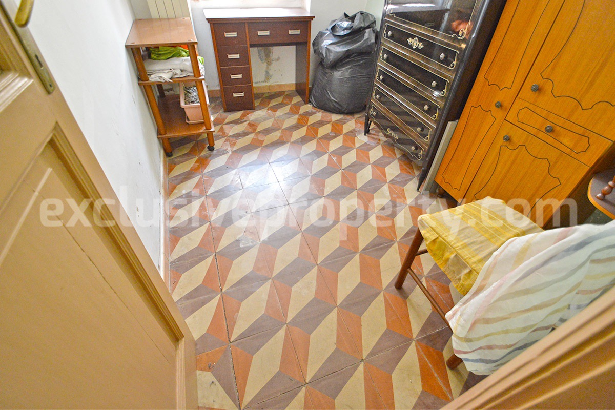 Authentic Italian Home for Sale in Italy - Larino - Molise - Historic Stone House with Original Floors