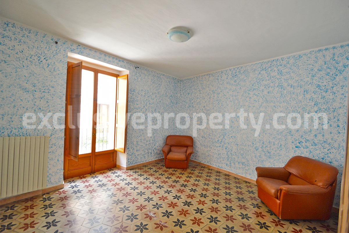 Authentic Italian Home for Sale in Italy - Larino - Molise - Historic Stone House with Original Floors