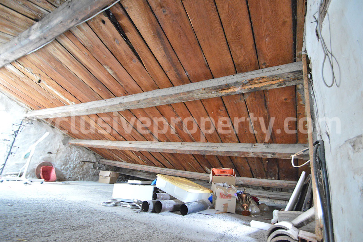Authentic Italian Home for Sale in Italy - Larino - Molise - Historic Stone House with Original Floors