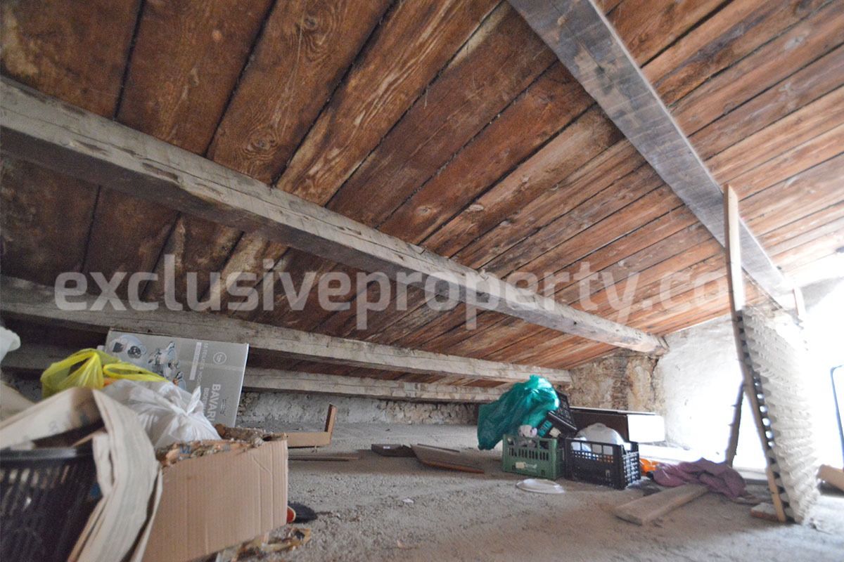 Authentic Italian Home for Sale in Italy - Larino - Molise - Historic Stone House with Original Floors