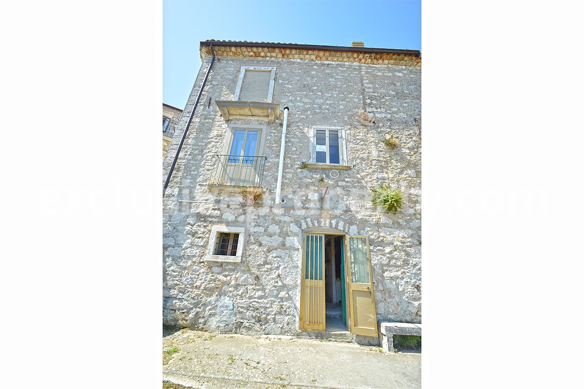 Authentic Italian Stone House for Sale in Torrebruna - Abruzzo - Mountain Views and Character