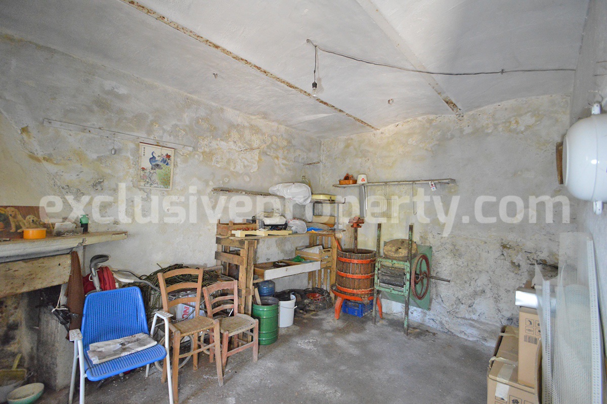 Authentic Italian Stone House for Sale in Torrebruna - Abruzzo - Mountain Views and Character
