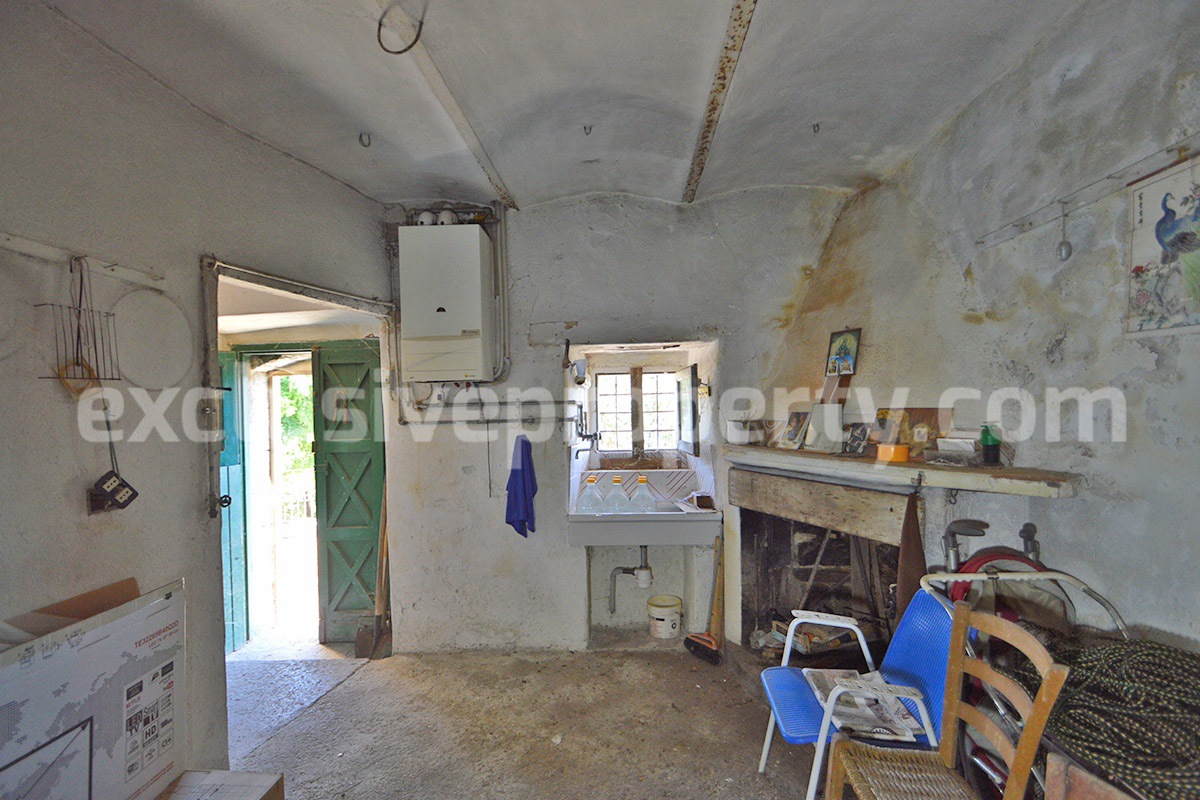 Authentic Italian Stone House for Sale in Torrebruna - Abruzzo - Mountain Views and Character
