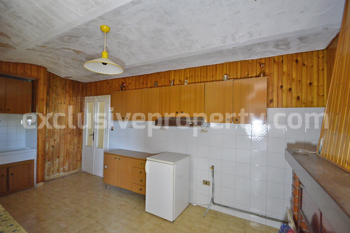 Authentic Italian Stone House for Sale in Torrebruna - Abruzzo - Mountain Views and Character