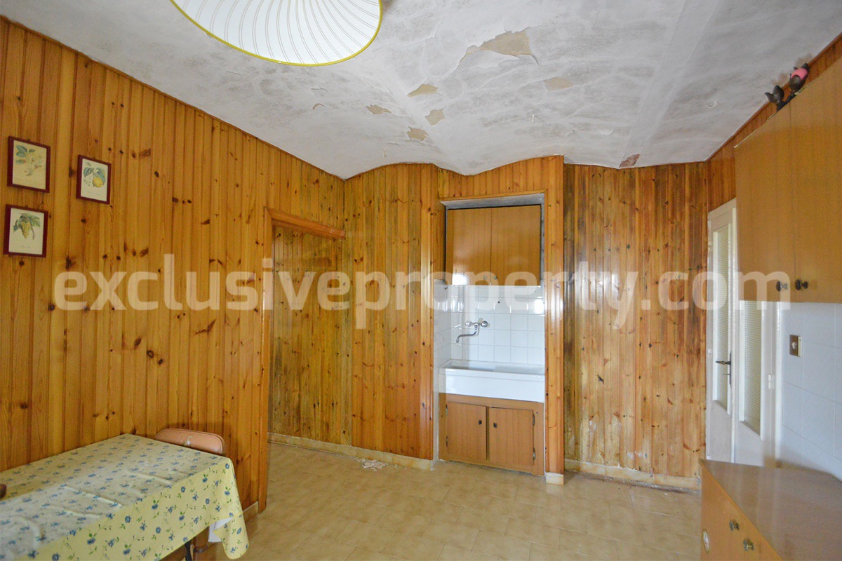 Authentic Italian Stone House for Sale in Torrebruna - Abruzzo - Mountain Views and Character