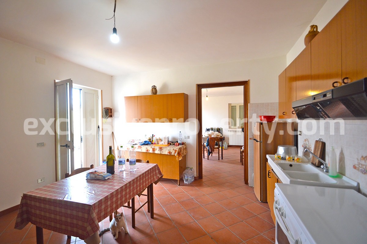Country house with hectares for sale in Italy on the Molise hills