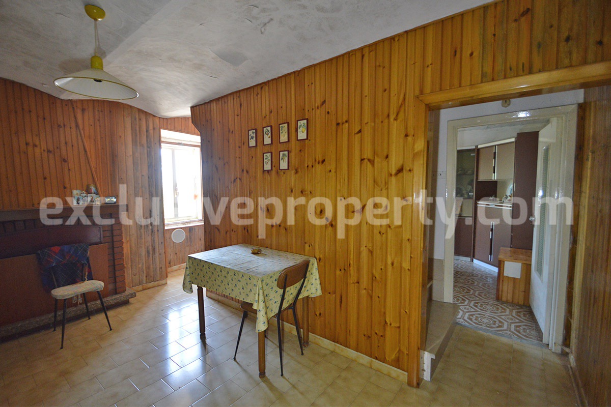 Authentic Italian Stone House for Sale in Torrebruna - Abruzzo - Mountain Views and Character