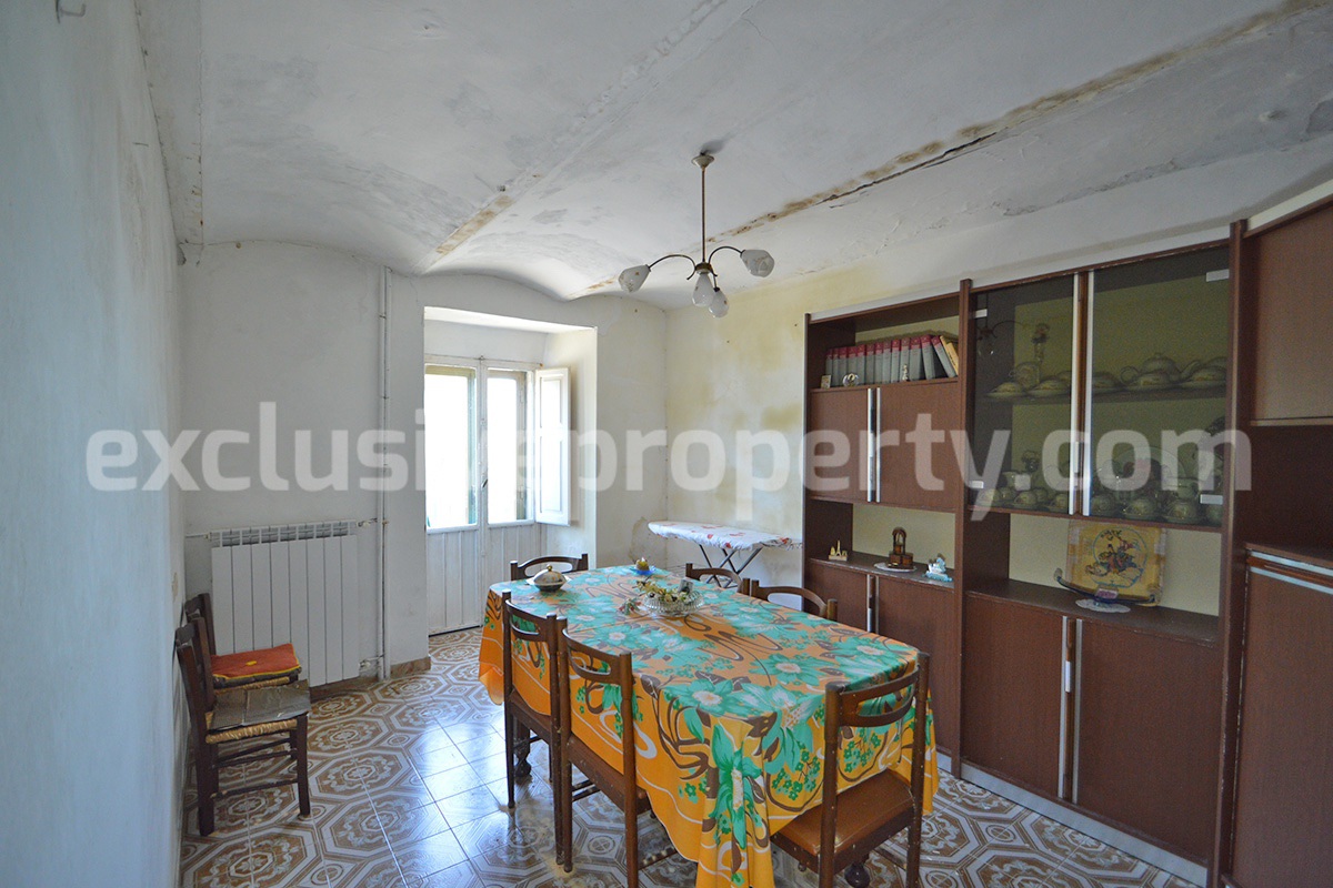 Authentic Italian Stone House for Sale in Torrebruna - Abruzzo - Mountain Views and Character