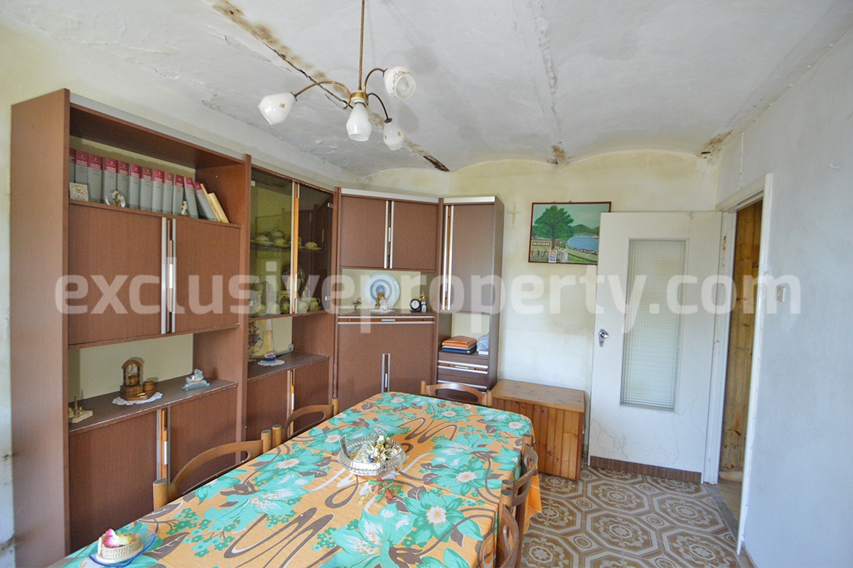 Authentic Italian Stone House for Sale in Torrebruna - Abruzzo - Mountain Views and Character