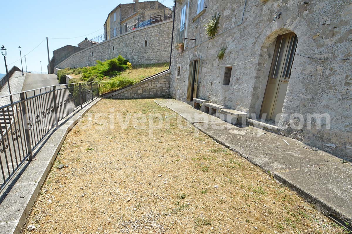 Authentic Italian Stone House for Sale in Torrebruna - Abruzzo - Mountain Views and Character