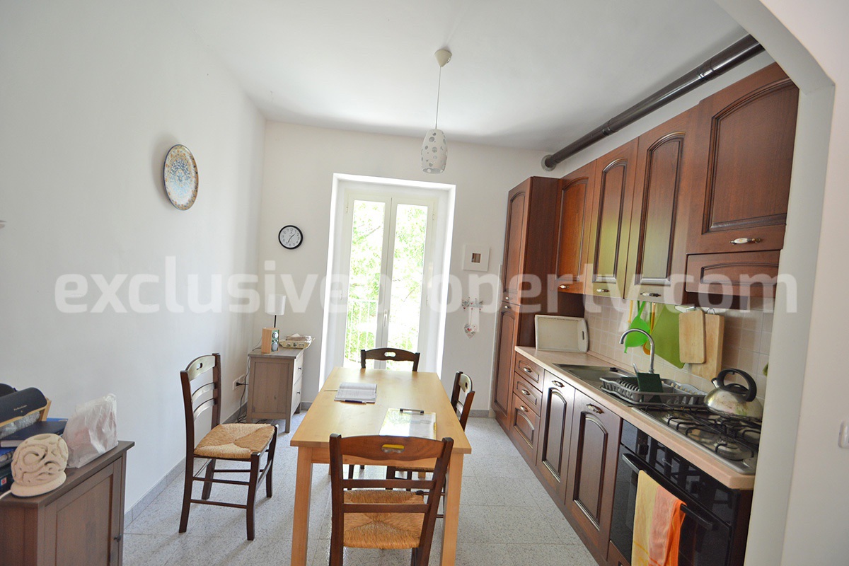 Furnished Townhouse with Panoramic Balconies for Sale in Celenza sul Trigno - Abruzzo