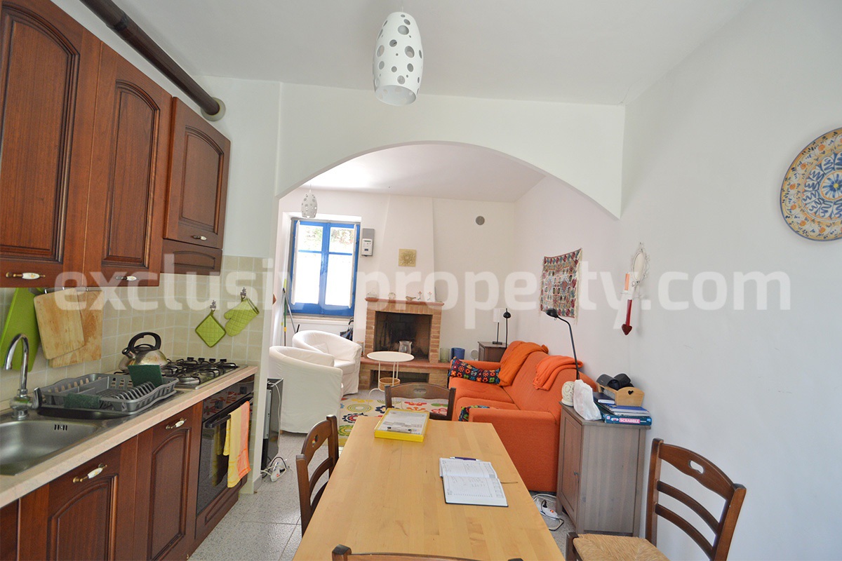 Furnished Townhouse with Panoramic Balconies for Sale in Celenza sul Trigno - Abruzzo