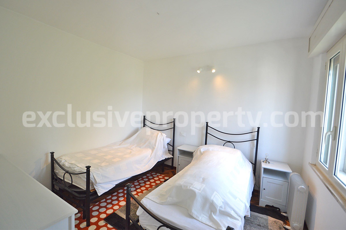 Furnished Townhouse with Panoramic Balconies for Sale in Celenza sul Trigno - Abruzzo