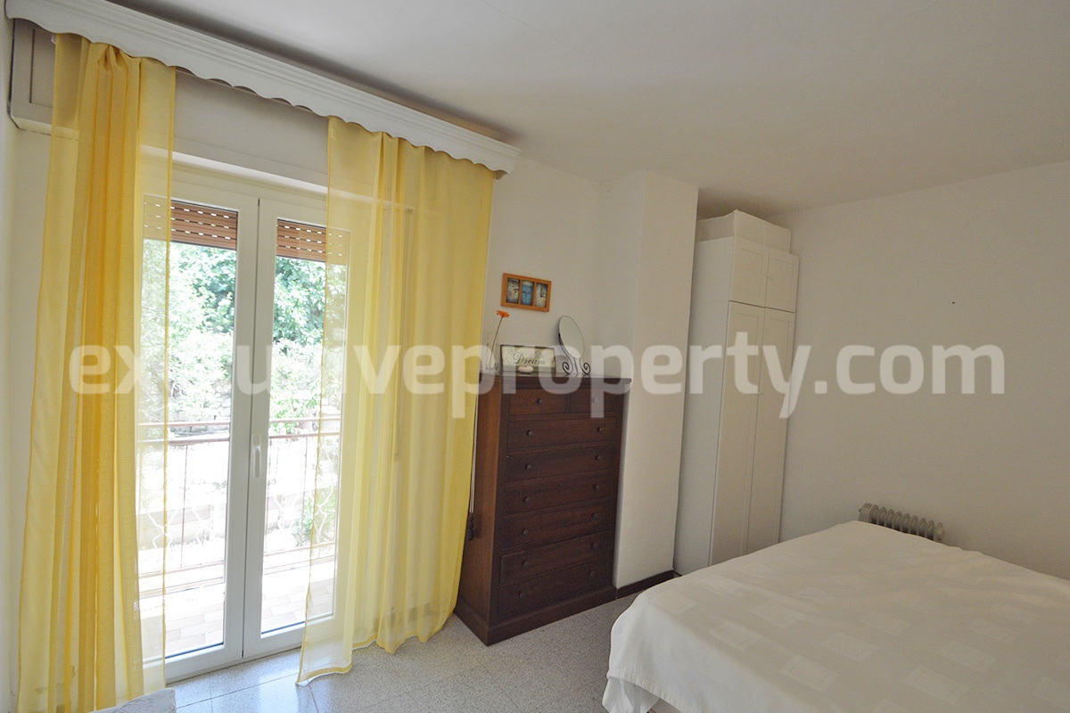 Furnished Townhouse with Panoramic Balconies for Sale in Celenza sul Trigno - Abruzzo