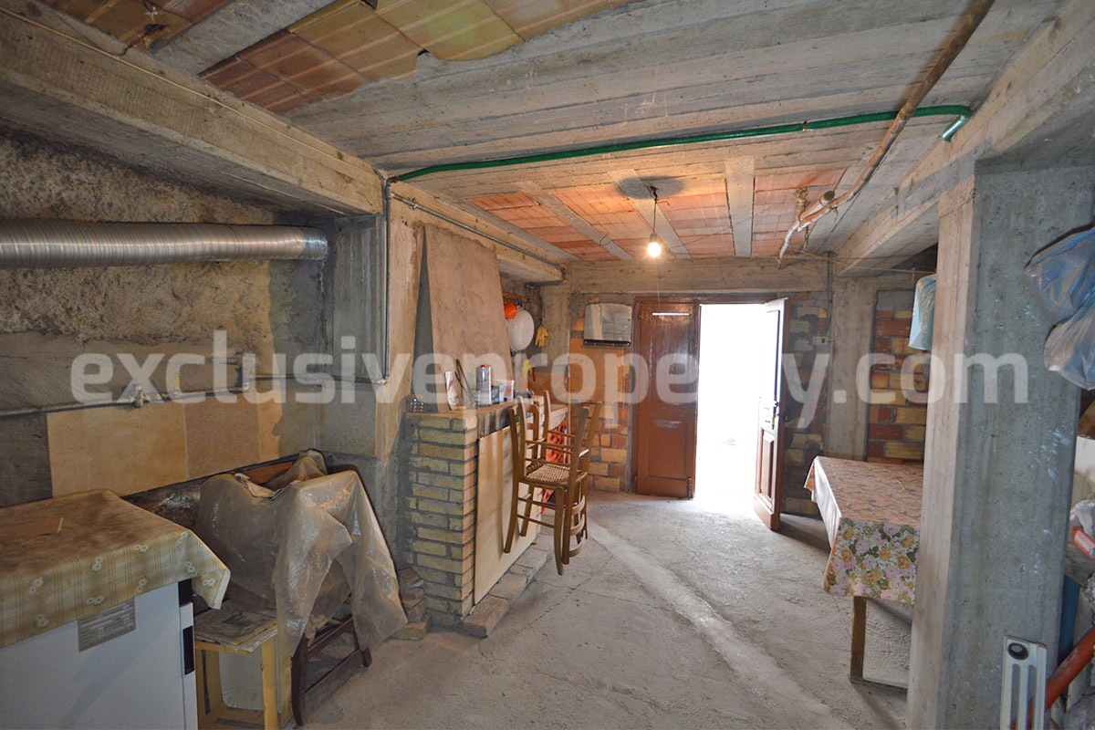 Furnished Townhouse with Outdoor Space for Sale in Italy - Celenza sul Trigno - Abruzzo