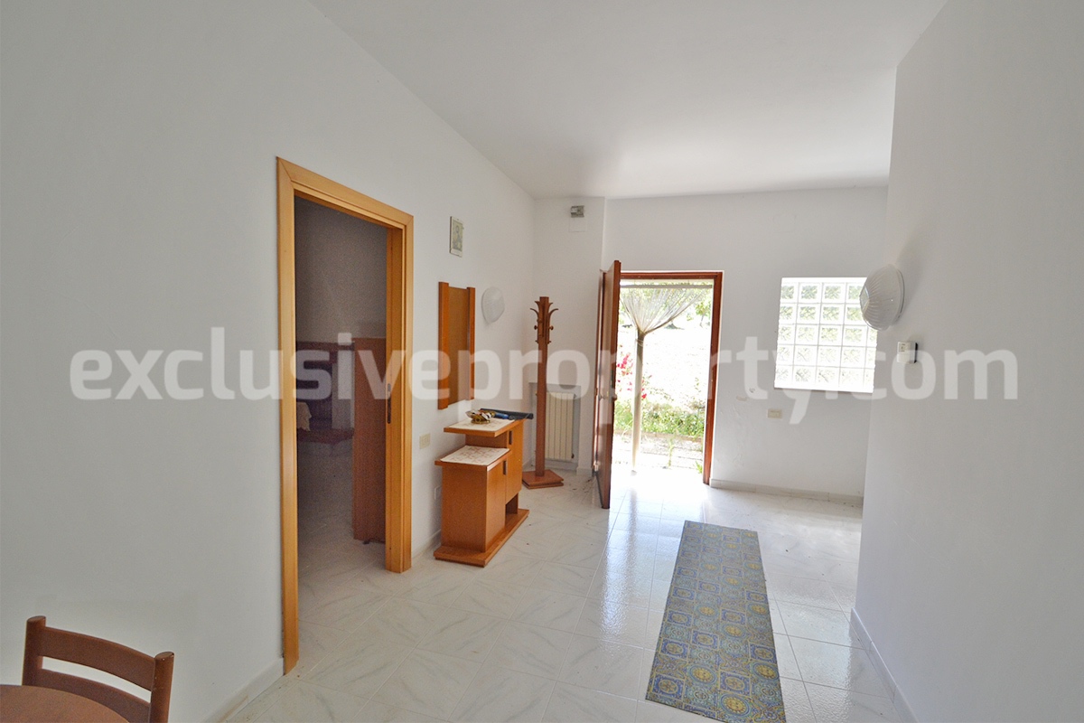 Authentic Italian Country House for Sale in Abruzzo - 260 sqm Home with Land - Garages and Panoramic Views