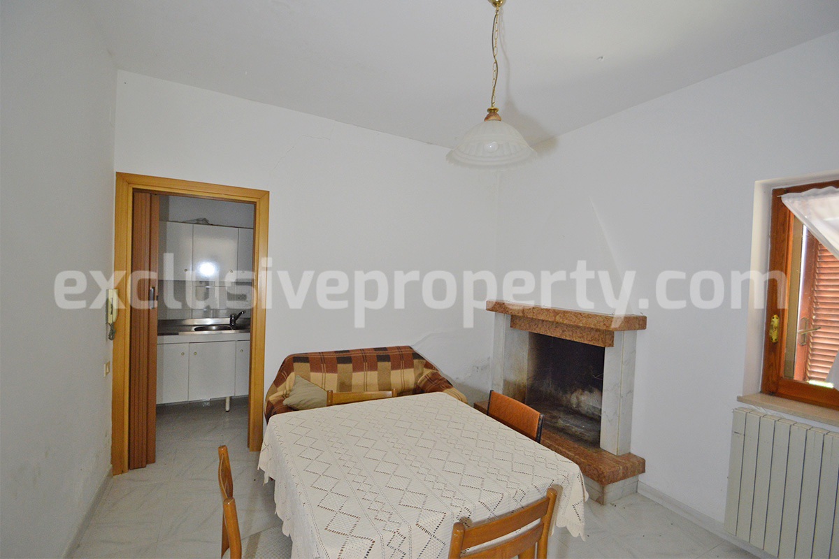 Authentic Italian Country House for Sale in Abruzzo - 260 sqm Home with Land - Garages and Panoramic Views