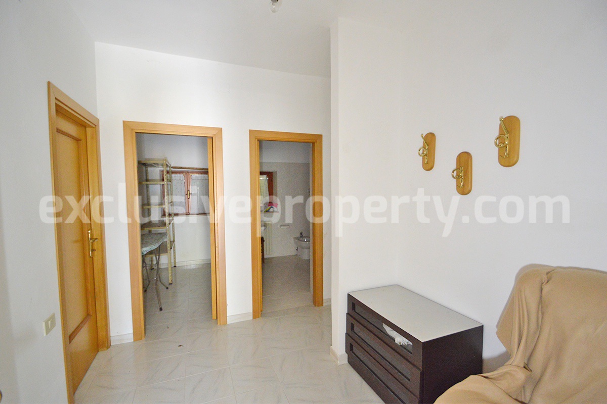 Authentic Italian Country House for Sale in Abruzzo - 260 sqm Home with Land - Garages and Panoramic Views
