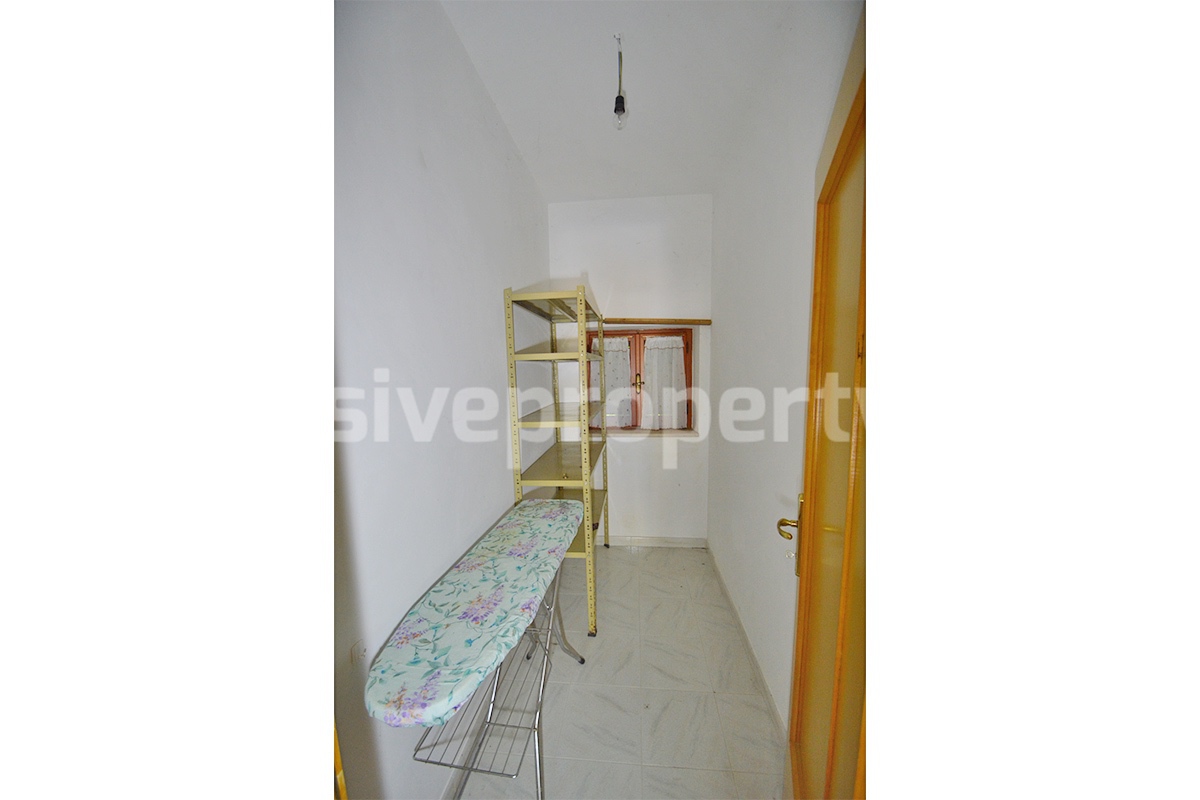 Authentic Italian Country House for Sale in Abruzzo - 260 sqm Home with Land - Garages and Panoramic Views