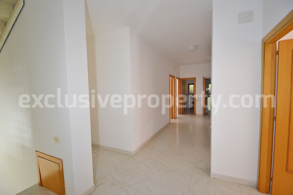 Authentic Italian Country House for Sale in Abruzzo - 260 sqm Home with Land - Garages and Panoramic Views