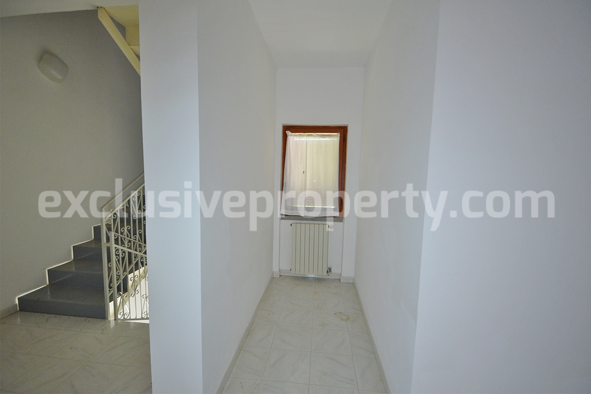 Authentic Italian Country House for Sale in Abruzzo - 260 sqm Home with Land - Garages and Panoramic Views