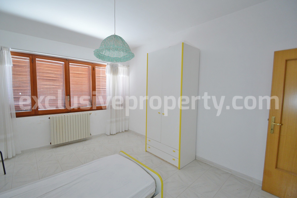 Authentic Italian Country House for Sale in Abruzzo - 260 sqm Home with Land - Garages and Panoramic Views