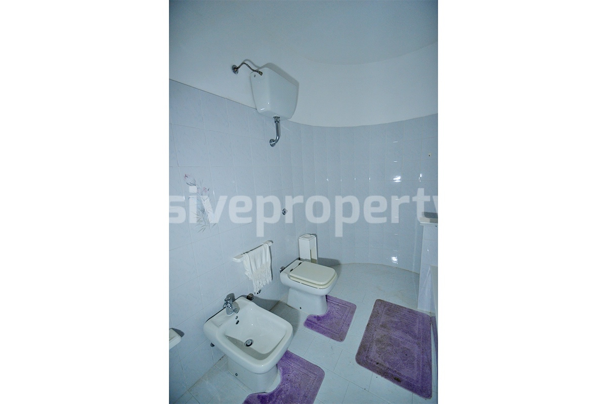 Authentic Italian Country House for Sale in Abruzzo - 260 sqm Home with Land - Garages and Panoramic Views