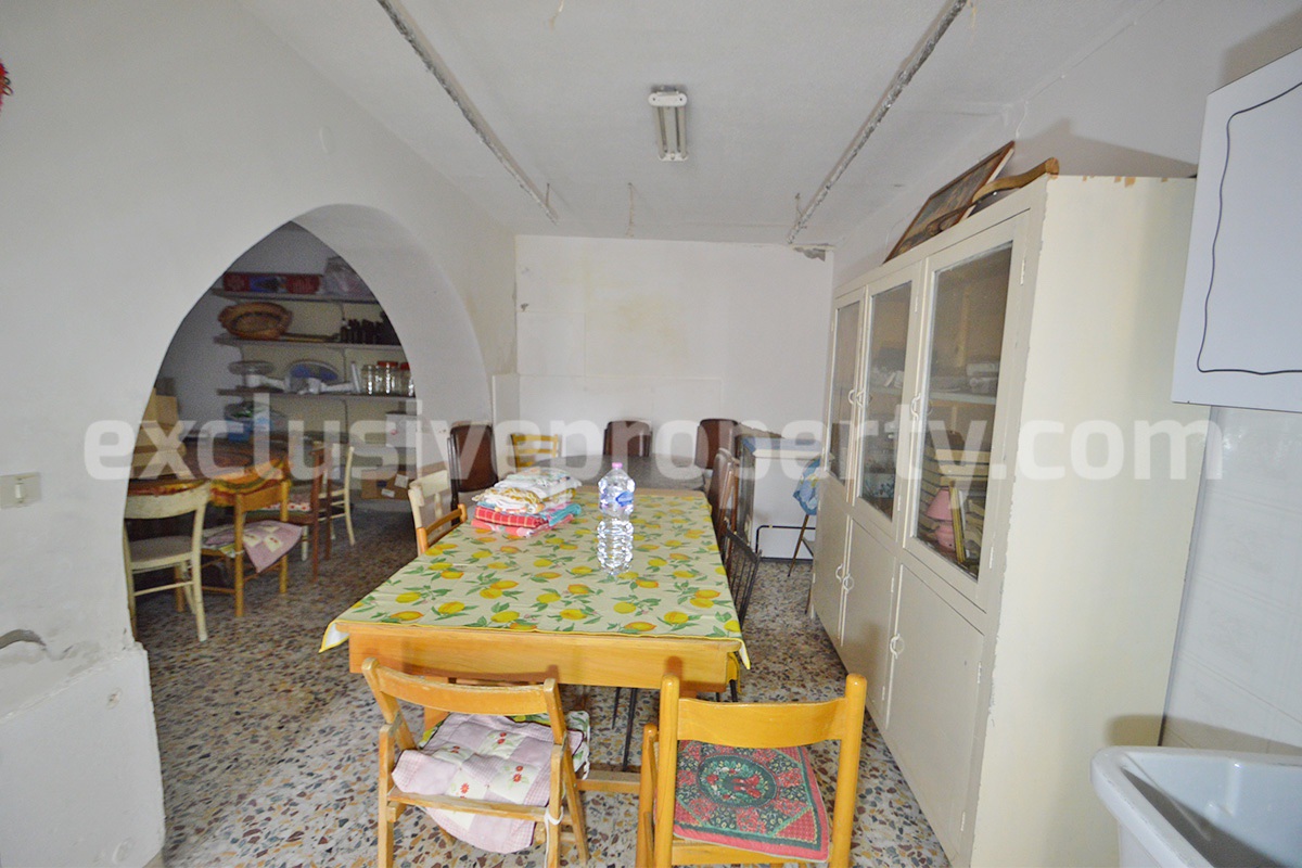 House for Sale in Italy - Independent Historical Palace in Molise with 160 sqm and Original Features
