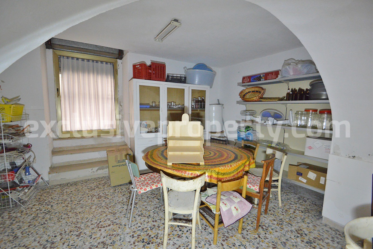 House for Sale in Italy - Independent Historical Palace in Molise with 160 sqm and Original Features