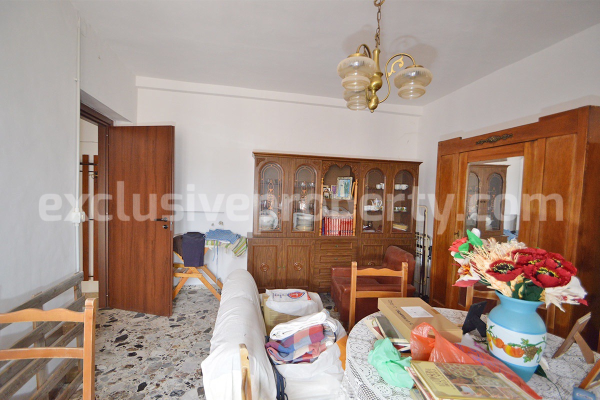 House for Sale in Italy - Independent Historical Palace in Molise with 160 sqm and Original Features