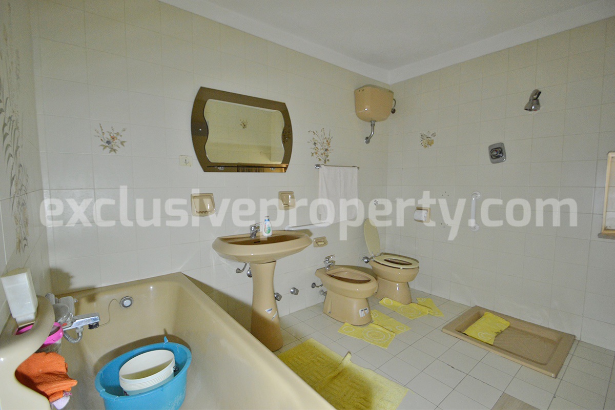 House for Sale in Italy - Independent Historical Palace in Molise with 160 sqm and Original Features
