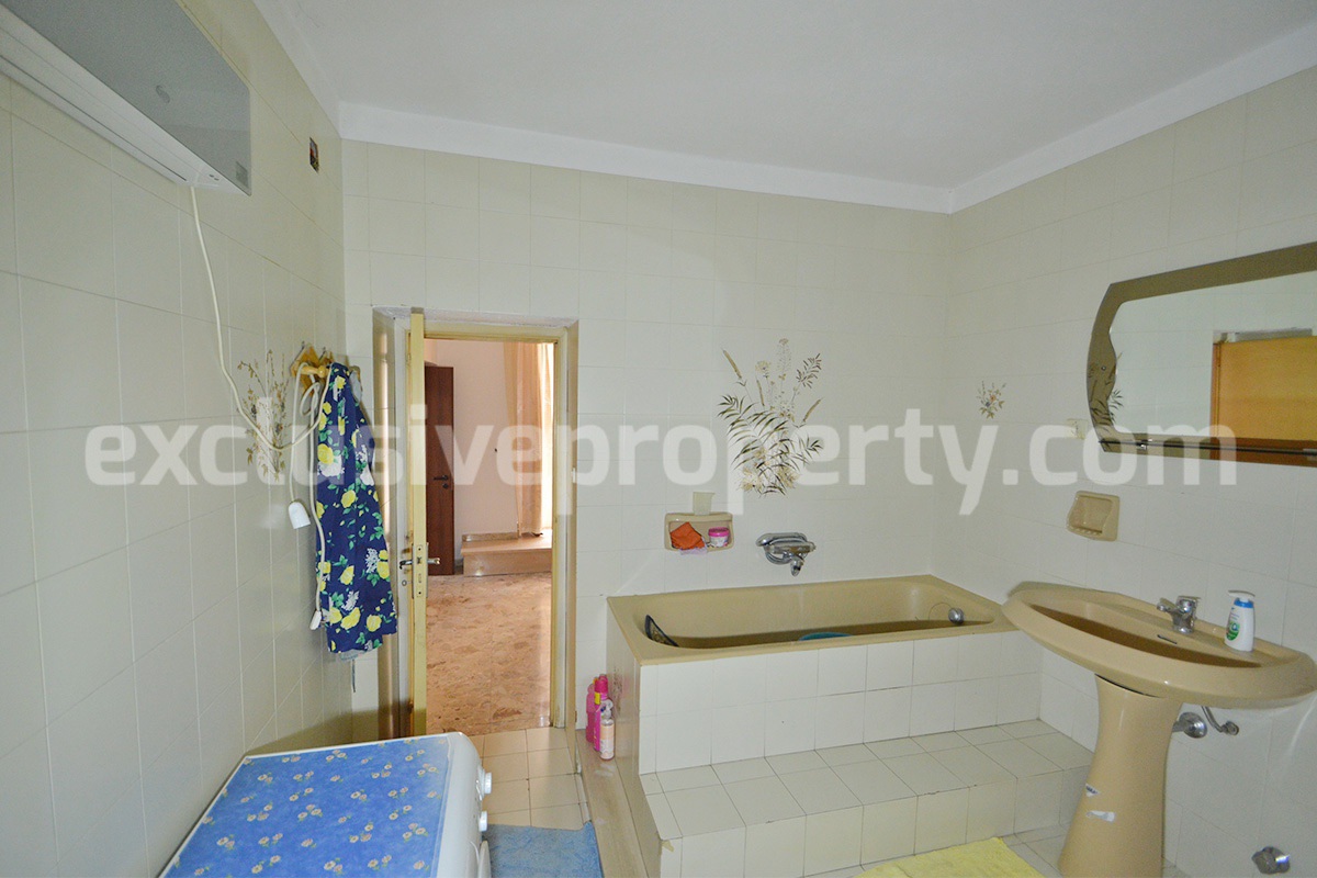 House for Sale in Italy - Independent Historical Palace in Molise with 160 sqm and Original Features