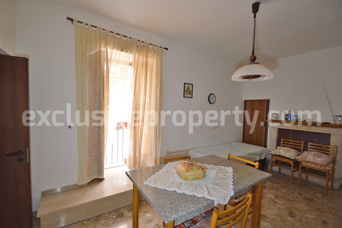 House for Sale in Italy - Independent Historical Palace in Molise with 160 sqm and Original Features