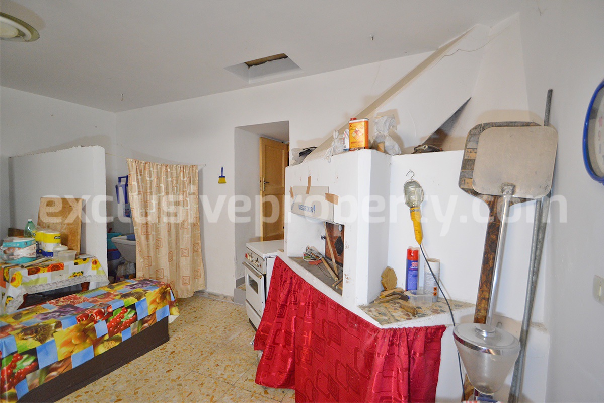 House for Sale in Italy - Independent Historical Palace in Molise with 160 sqm and Original Features