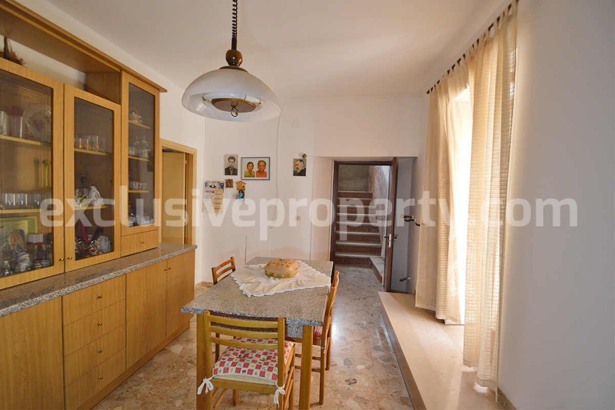 House for Sale in Italy - Independent Historical Palace in Molise with 160 sqm and Original Features