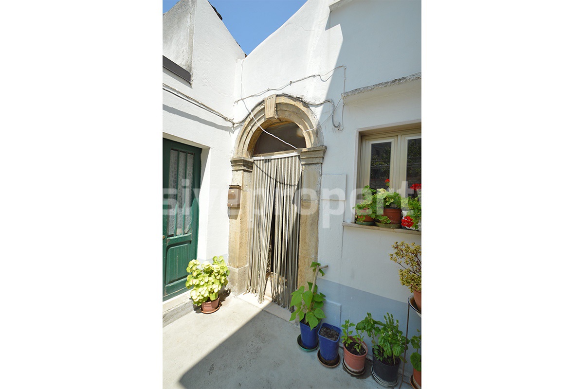 House for Sale in Italy  - Tiny Habitable Home in Montefalcone del Sannio - Molise with Sea and Hill Views