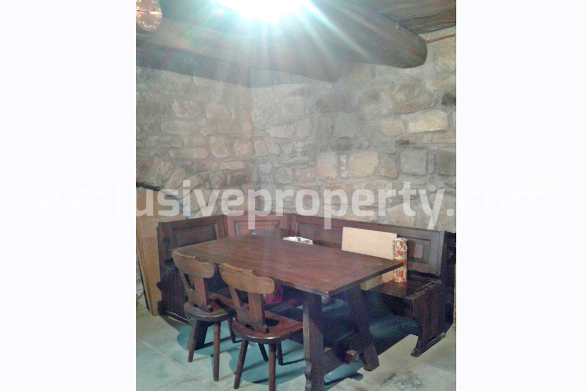 Renovated property with wooden beams and stone structure for sale in Italy
