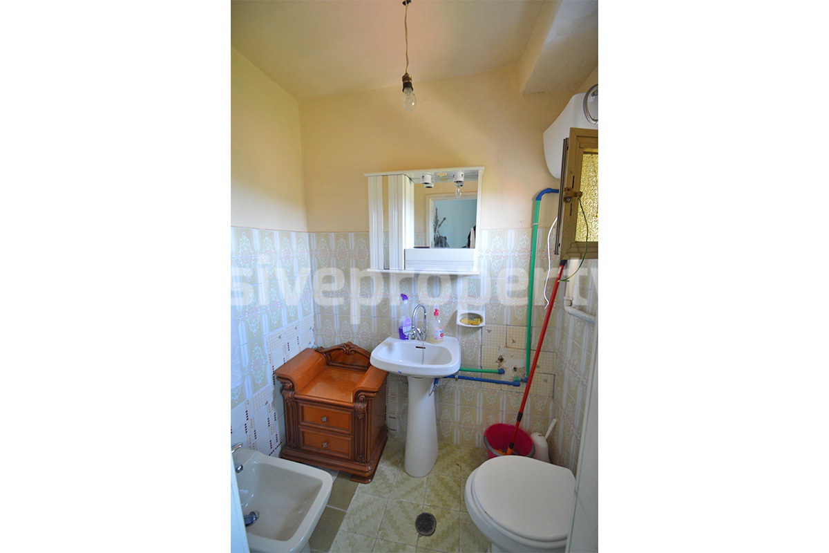 House for Sale in Italy  - Tiny Habitable Home in Montefalcone del Sannio - Molise with Sea and Hill Views