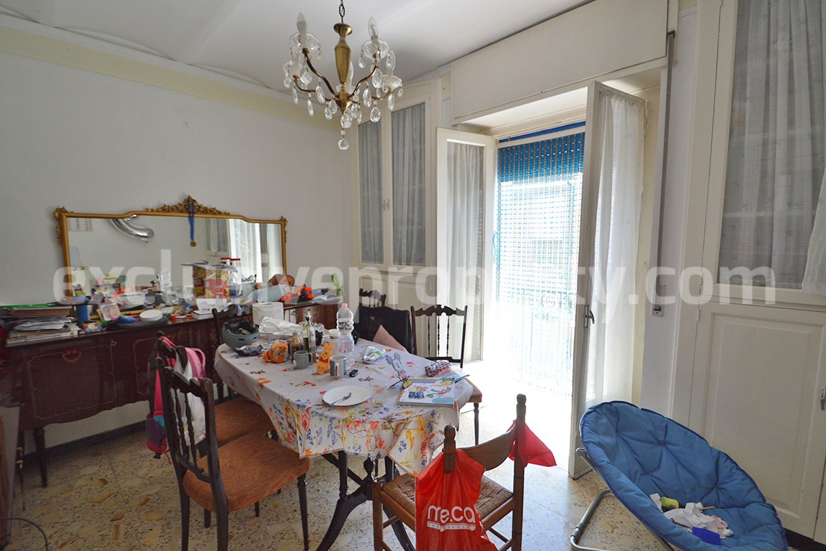 Townhouse for Sale in Italy - Furnished - Habitable Home in Lucito Molise