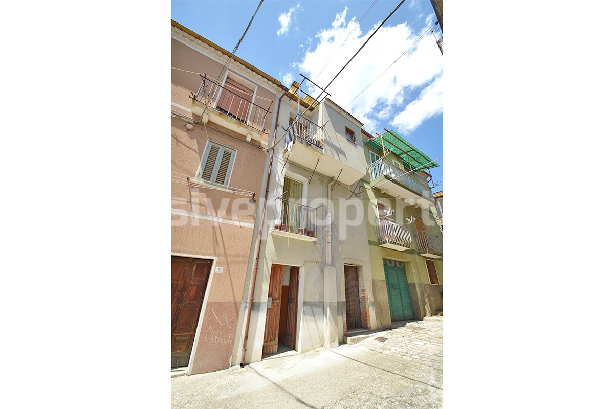 Furnished Townhouse for Sale in Lucito -  Molise - Historic Italian Village Home