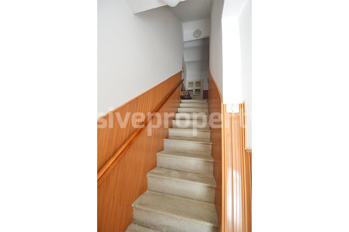 Furnished Townhouse for Sale in Lucito -  Molise - Historic Italian Village Home