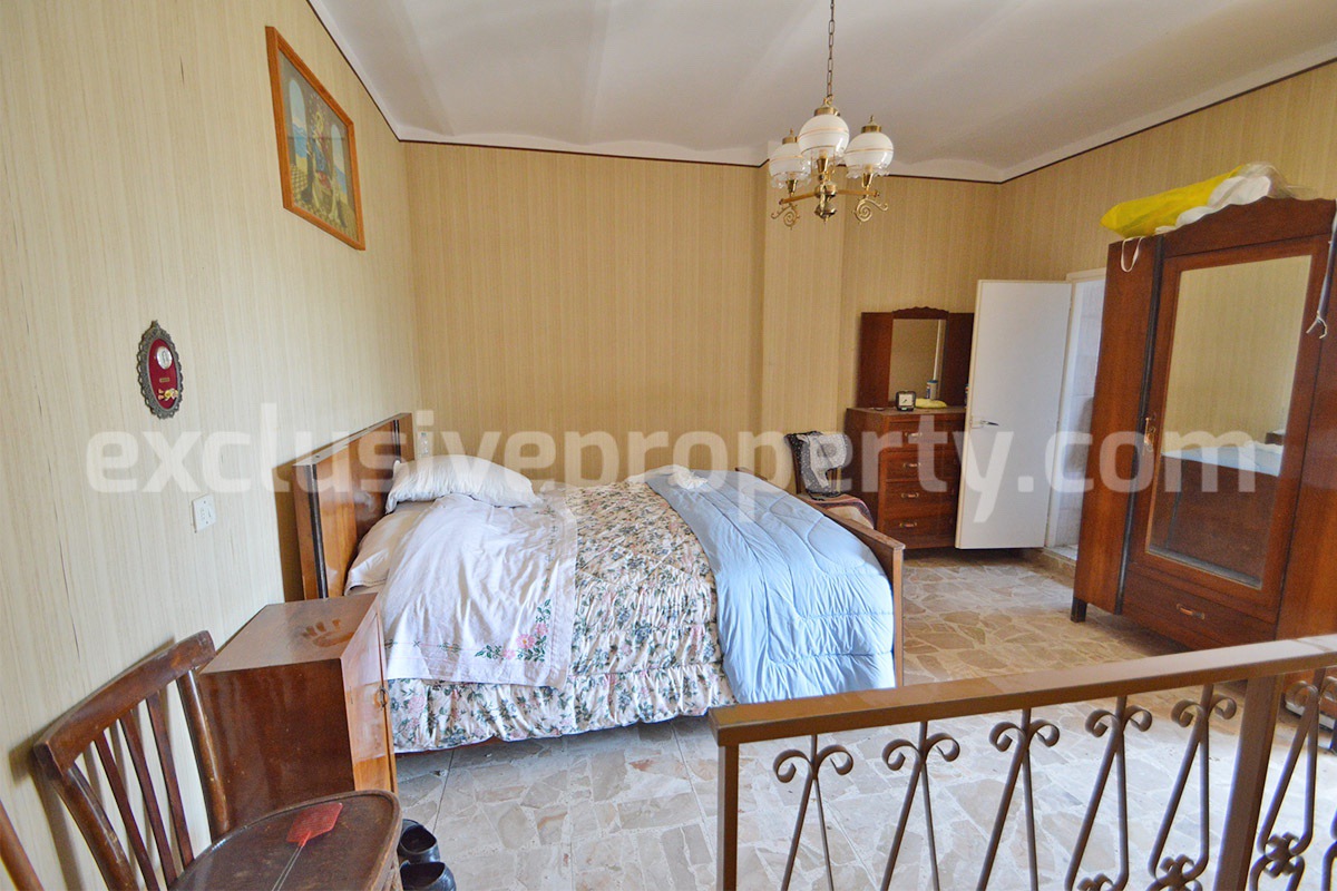 Furnished Townhouse for Sale in Lucito -  Molise - Historic Italian Village Home