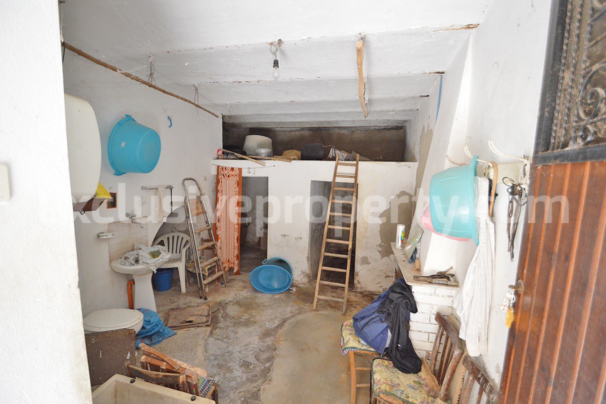 Furnished Townhouse for Sale in Lucito -  Molise - Historic Italian Village Home