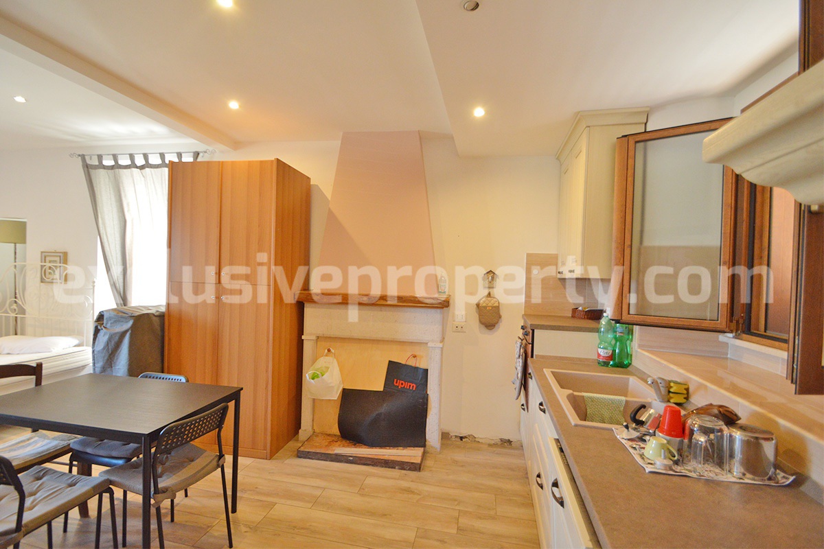 Completely renovated house with garden for sale in the Molise region