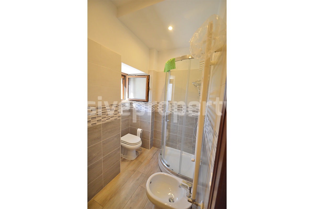 Completely renovated house with garden for sale in the Molise region