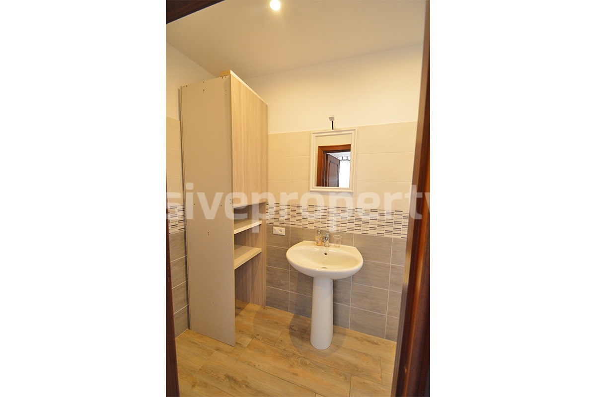 Completely renovated house with garden for sale in the Molise region